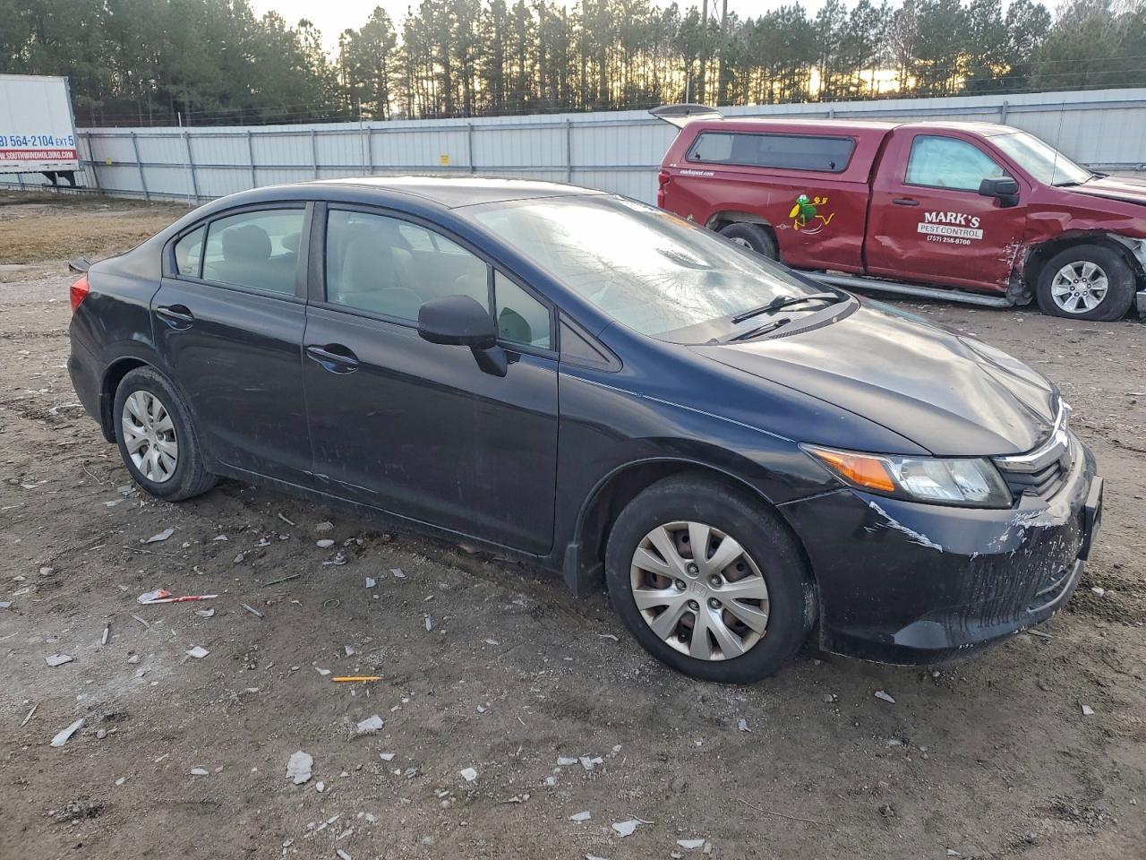 2012 Honda Civic Lx - Фото 4